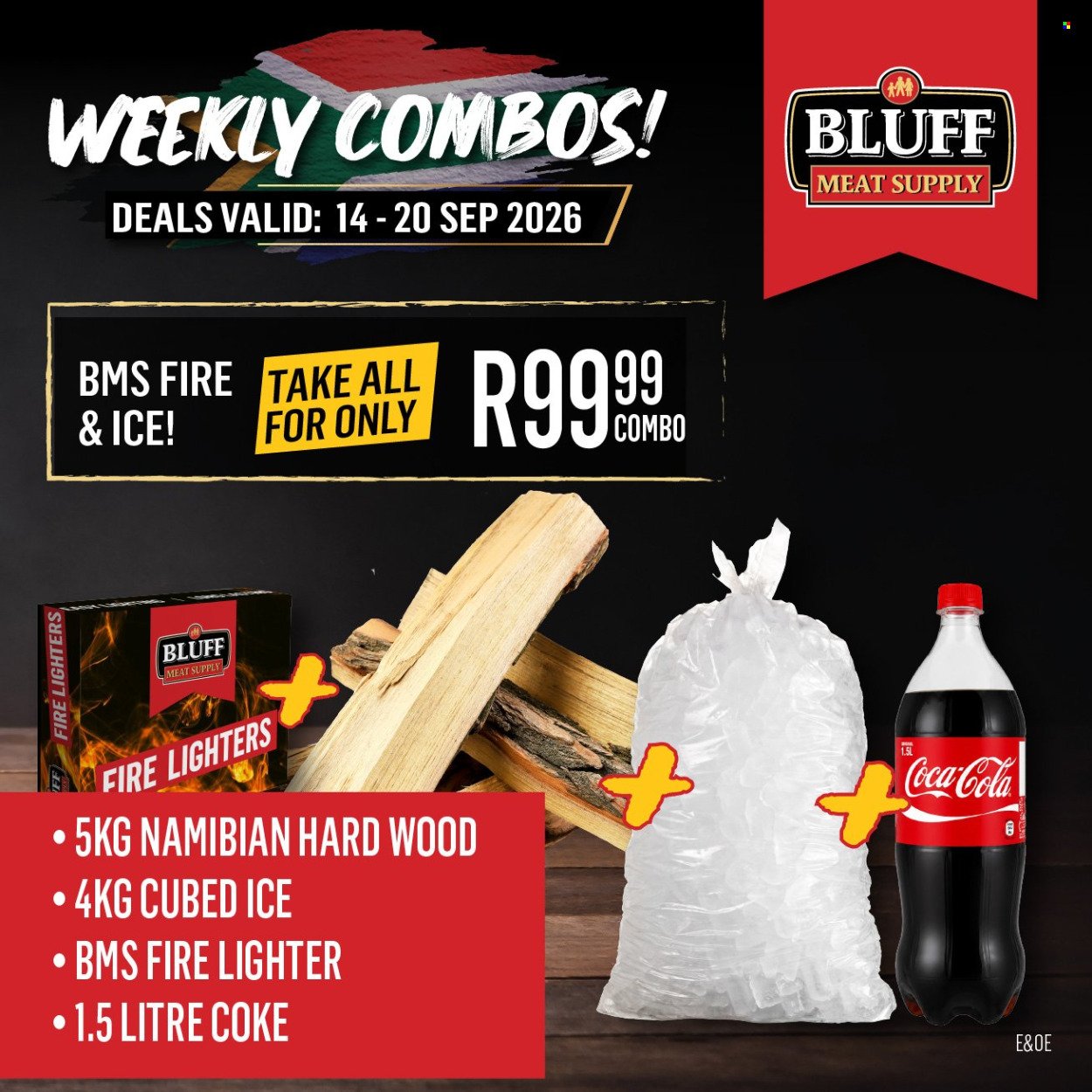 BLUFF MEAT SUPPLY specials - From Monday 14 Sept 2026