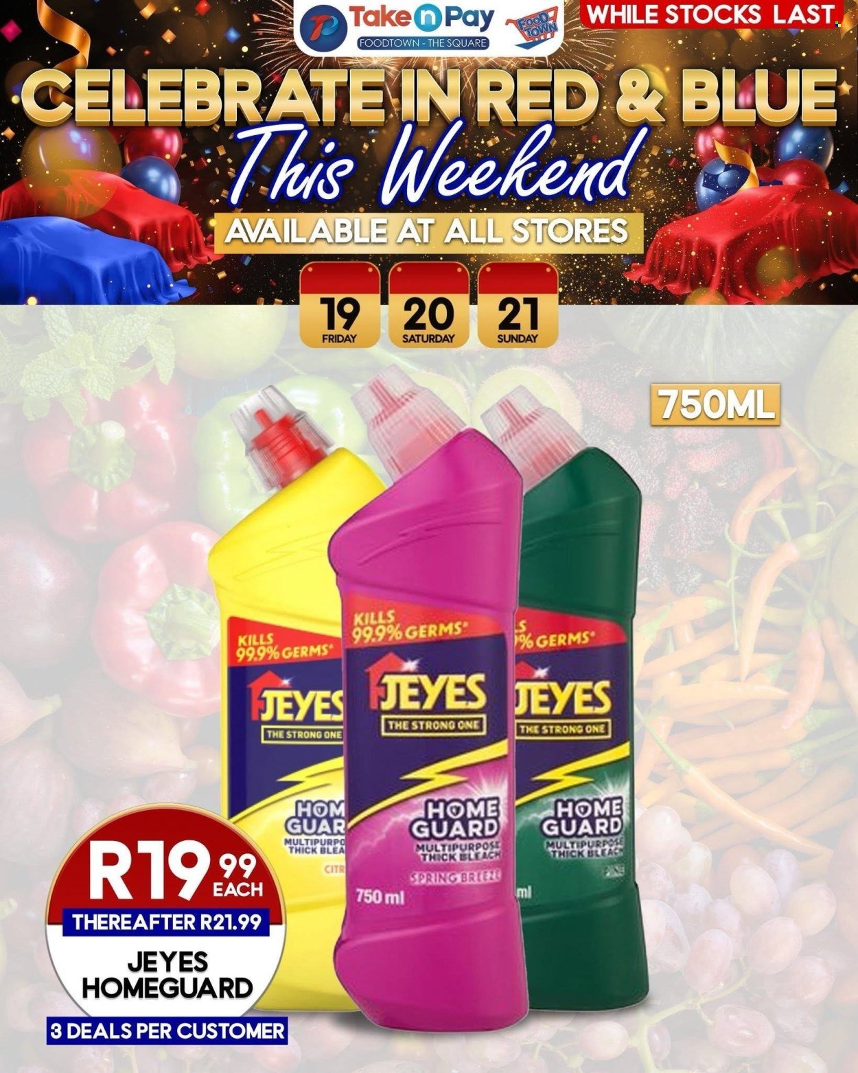TAKE N PAY specials - From Friday 19 Jun 2026