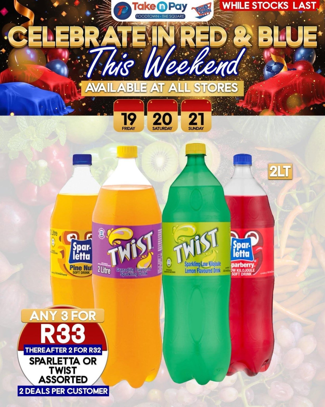 TAKE N PAY specials - From Friday 19 Jun 2026