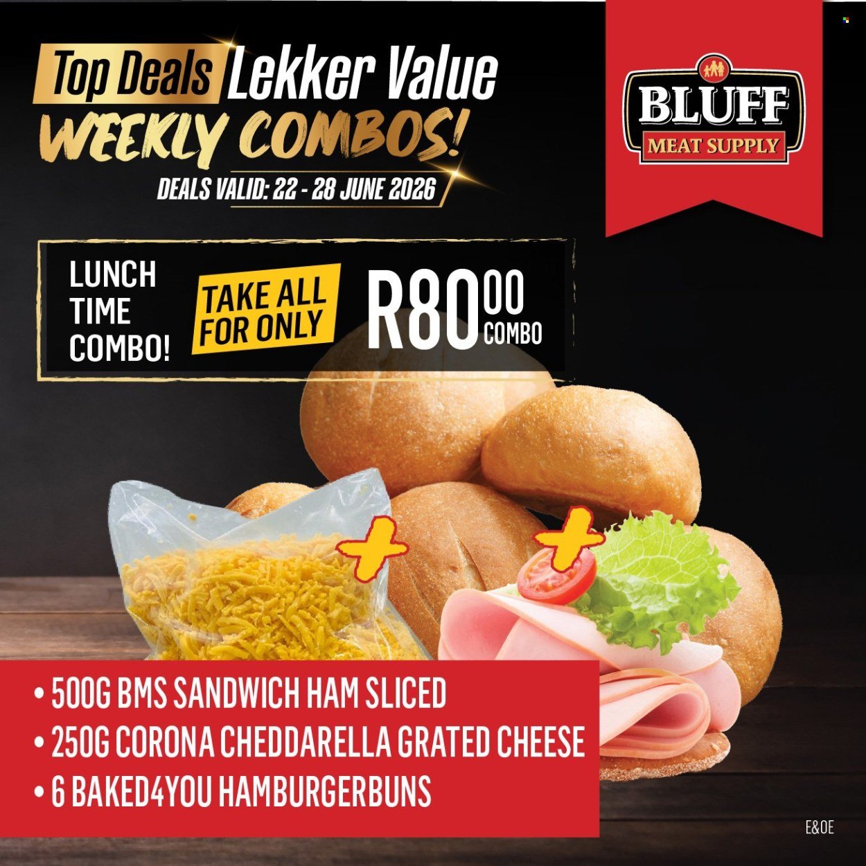 BLUFF MEAT SUPPLY specials - From Monday 22 Jun 2026