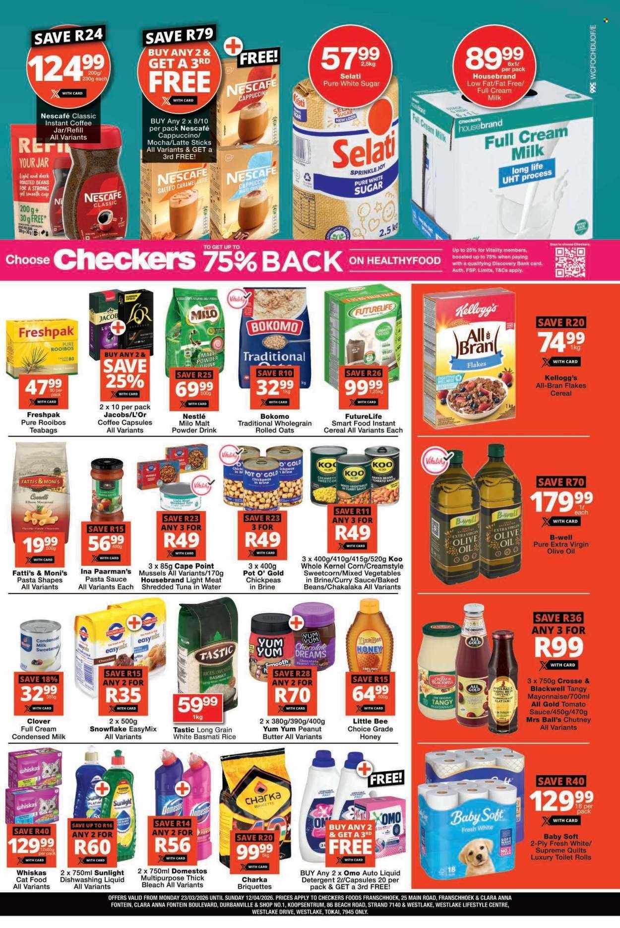 CHECKERS specials - March Month-End Promotion (2026-03-23 - 2026-04-12) | 3