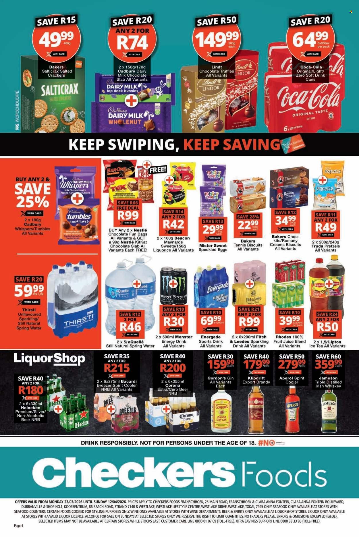 CHECKERS specials - March Month-End Promotion (2026-03-23 - 2026-04-12) | 4