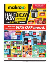 MAKRO specials - HALF WAY DAY LIMITED STOCK