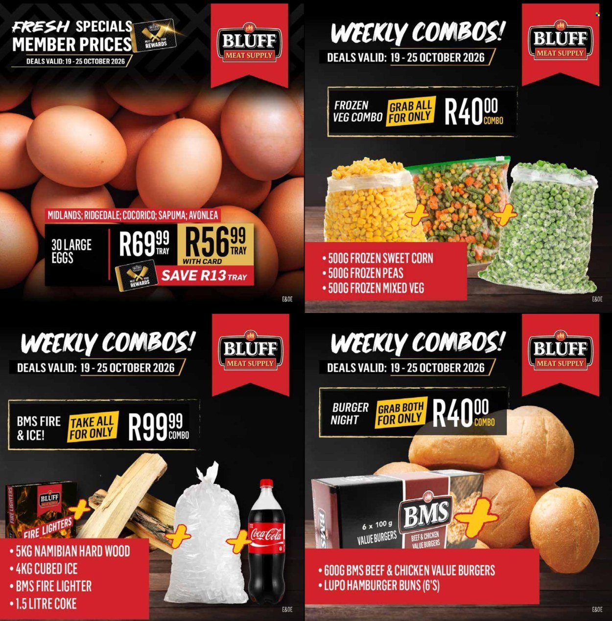 BLUFF MEAT SUPPLY specials - From Monday 19 Oct 2026