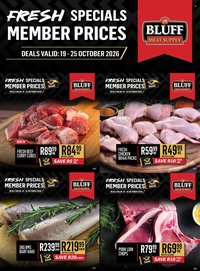 BLUFF MEAT SUPPLY specials - From Monday 19 Oct 2026