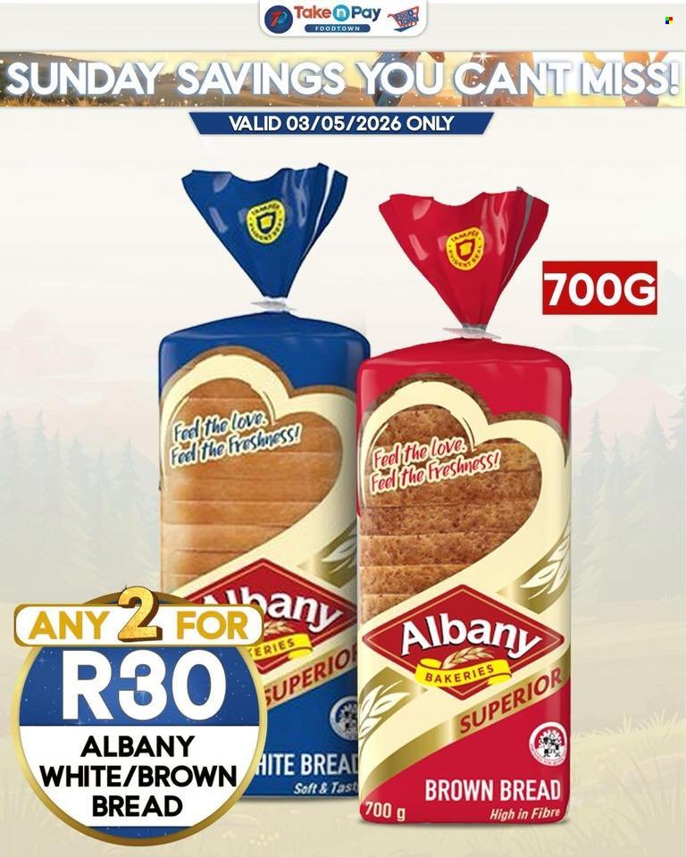 TAKE N PAY specials - From Sunday 3 May 2026 (2026-05-03 - 2026-05-03) | 6