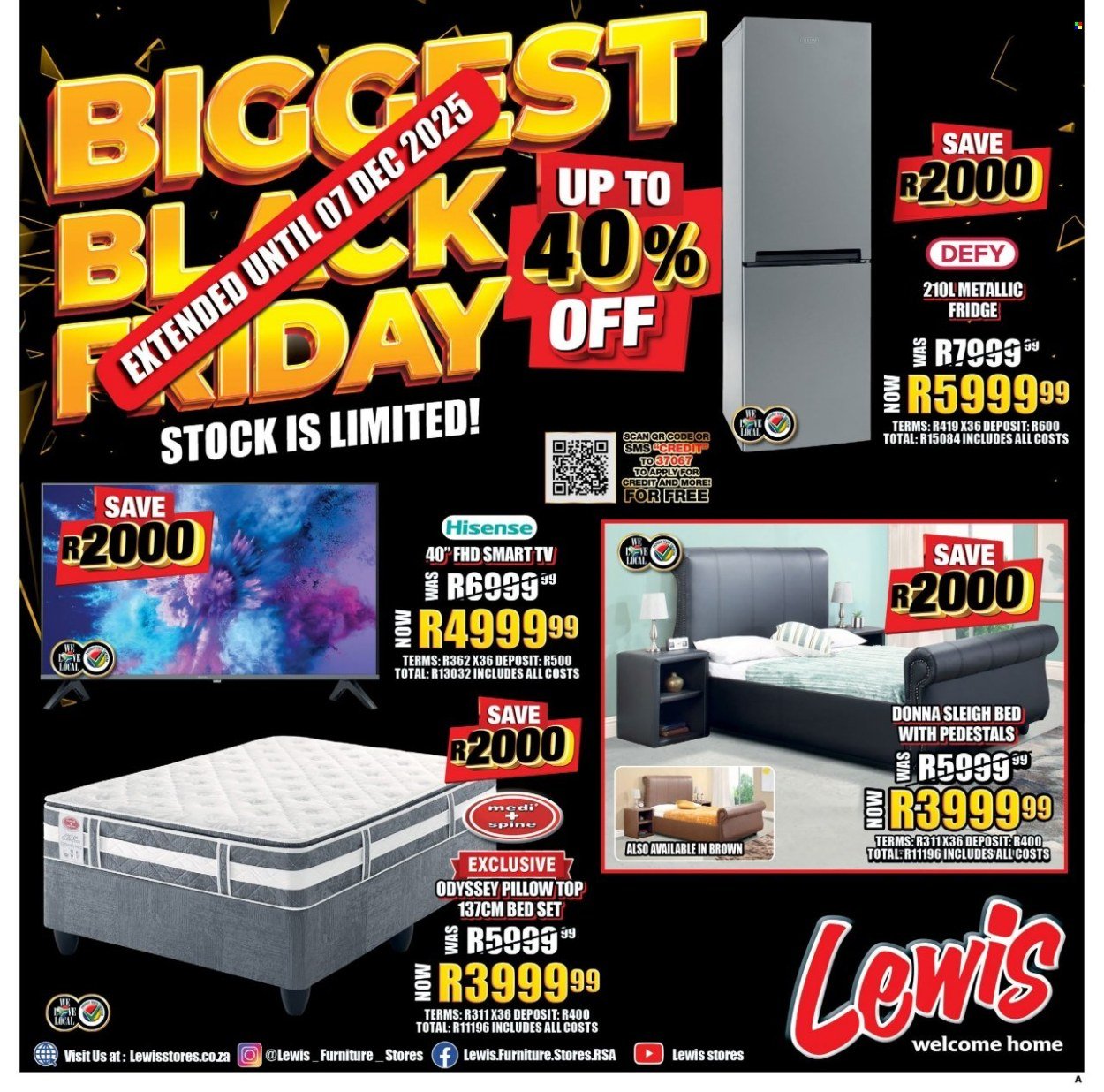 LEWIS specials - From Monday 1 Dec 2025 (2025-12-01 - 2025-12-07) | 1