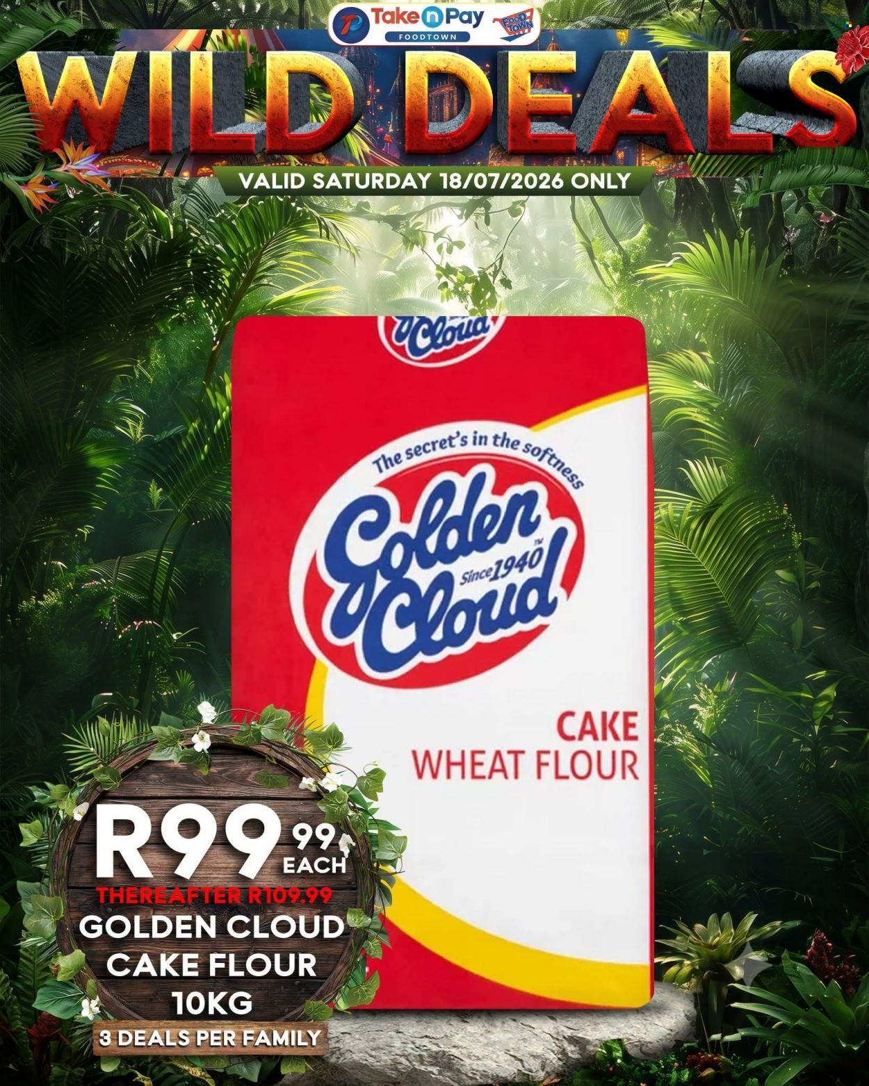 TAKE N PAY specials - From Saturday 18 Jul 2026