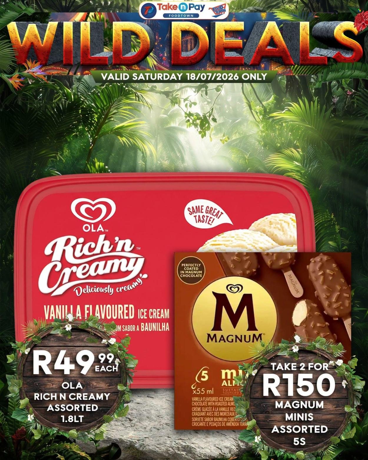 TAKE N PAY specials - From Saturday 18 Jul 2026