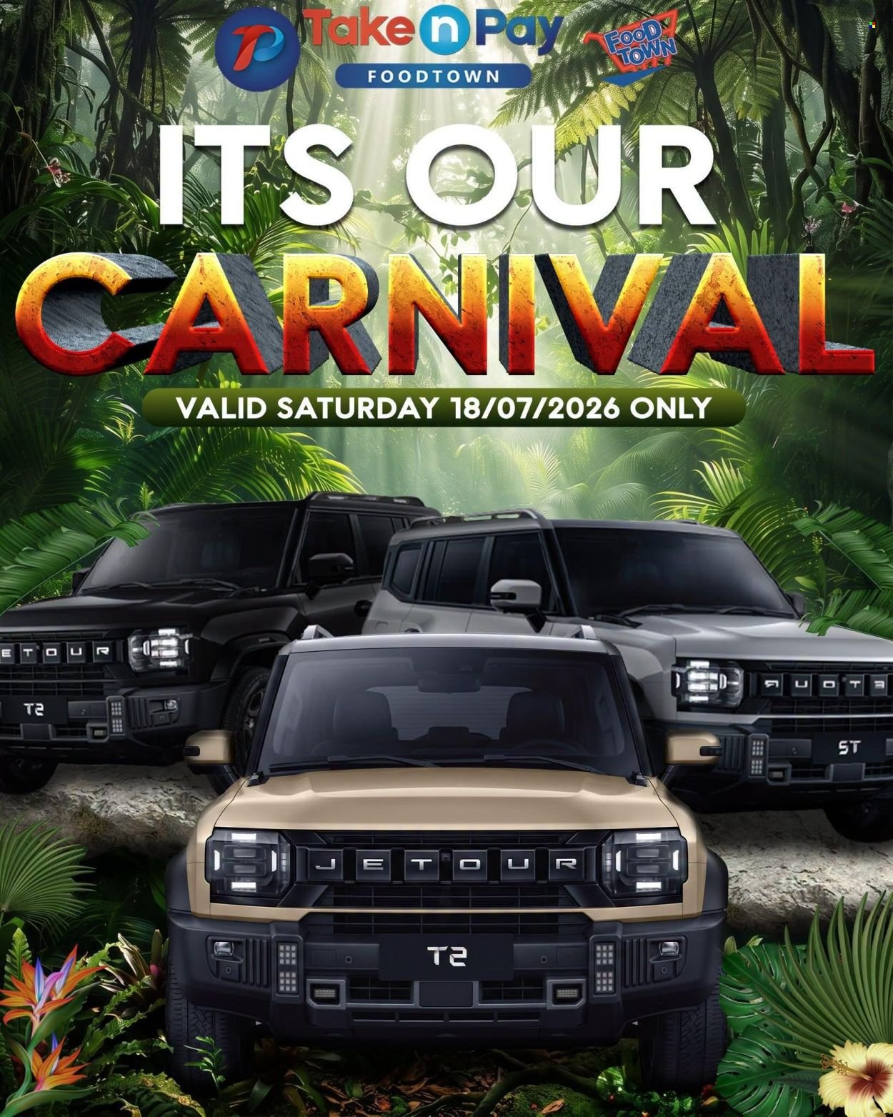 TAKE N PAY specials - From Saturday 18 Jul 2026