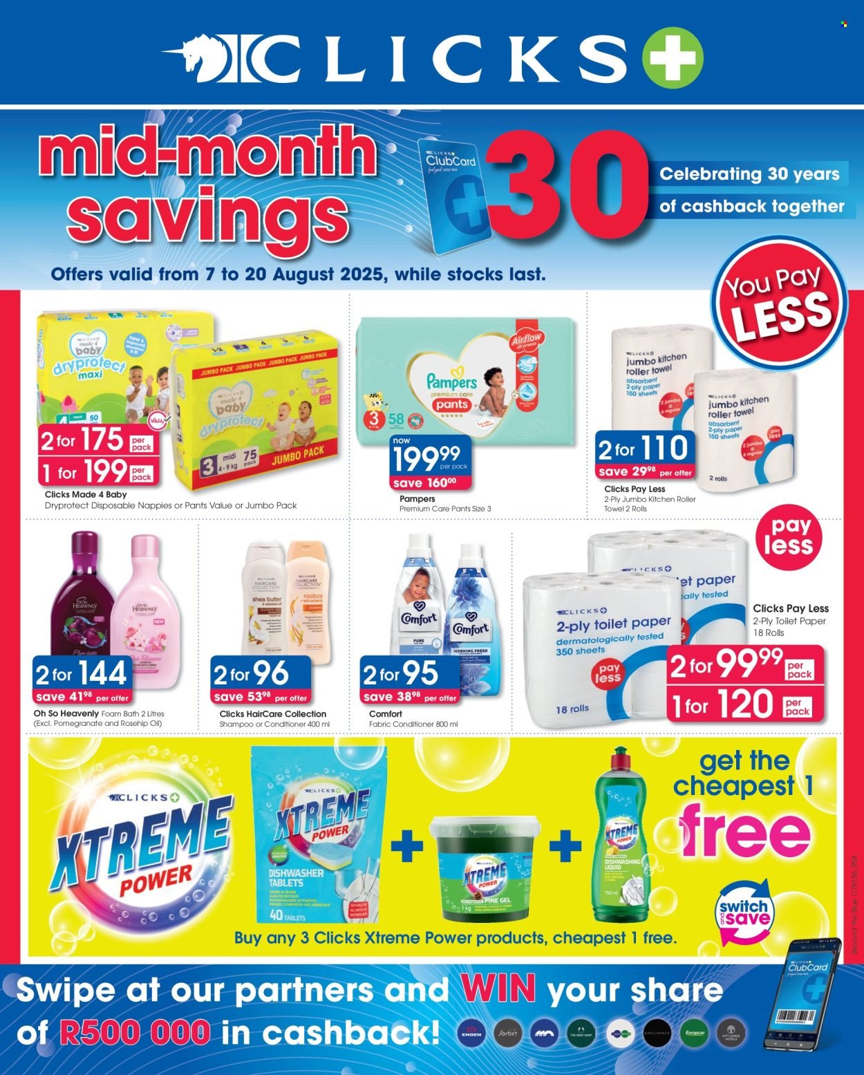 CLICKS specials - From Thursday 7 Aug 2025 (2025-08-07 - 2025-08-20) | 1