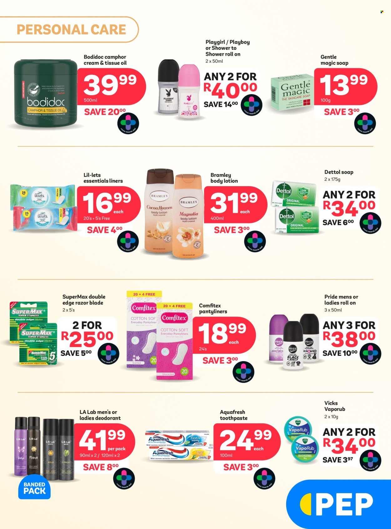 PEP STORES specials - Essentials Deals