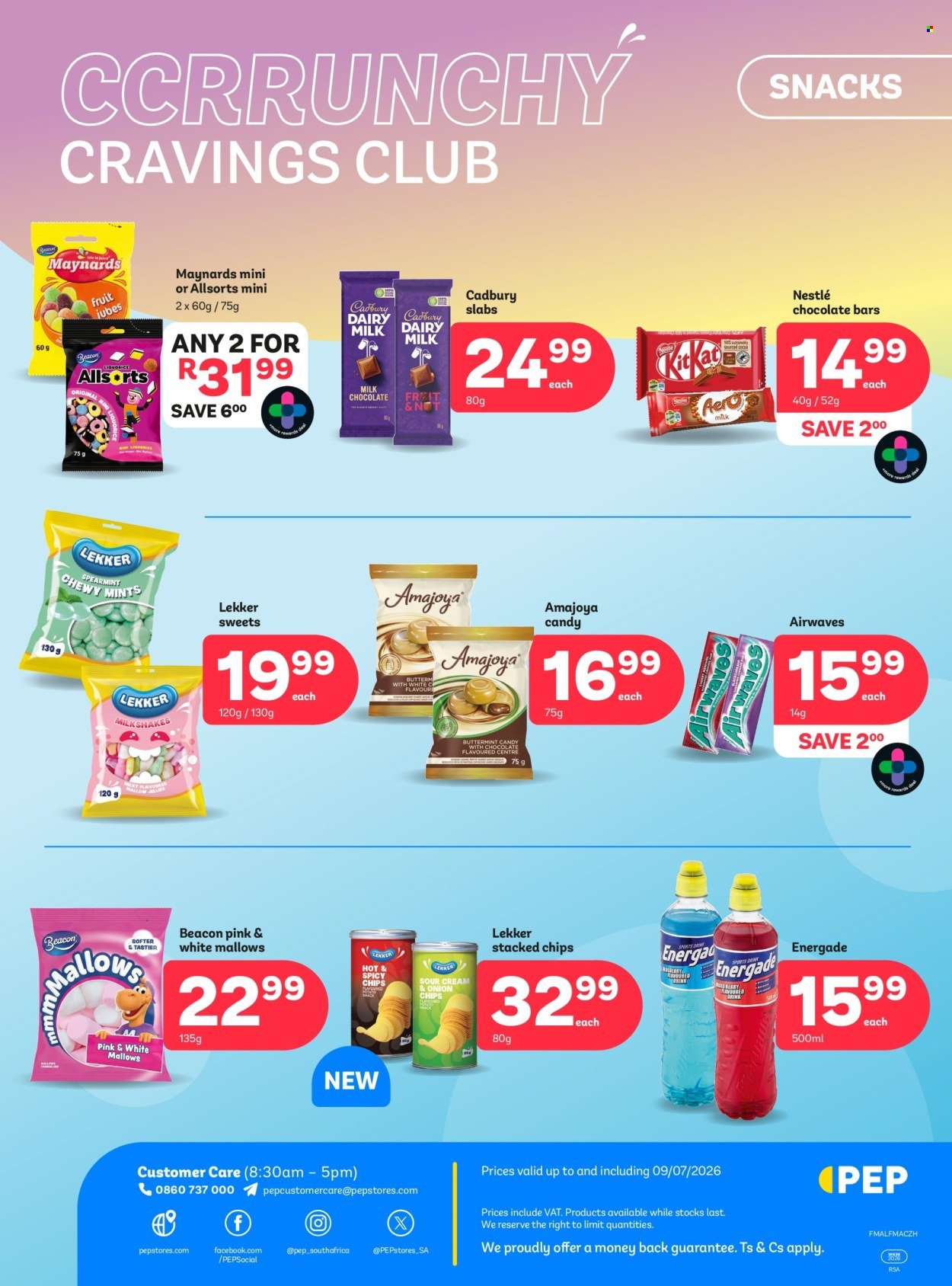 PEP STORES specials - Essentials Deals