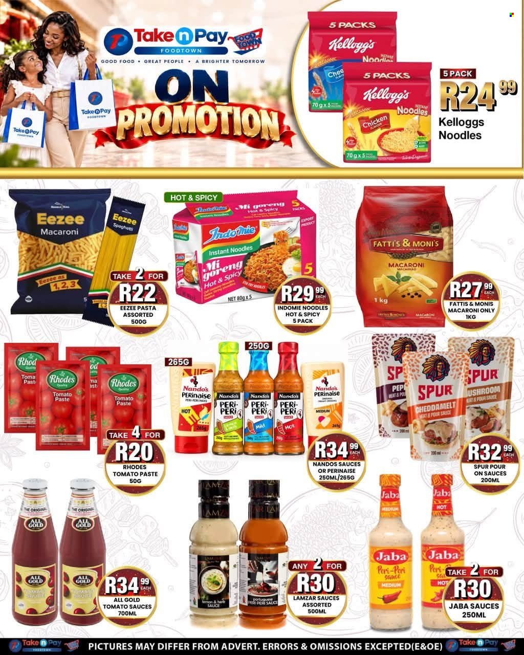 TAKE N PAY specials - From Monday 19 Oct 2026