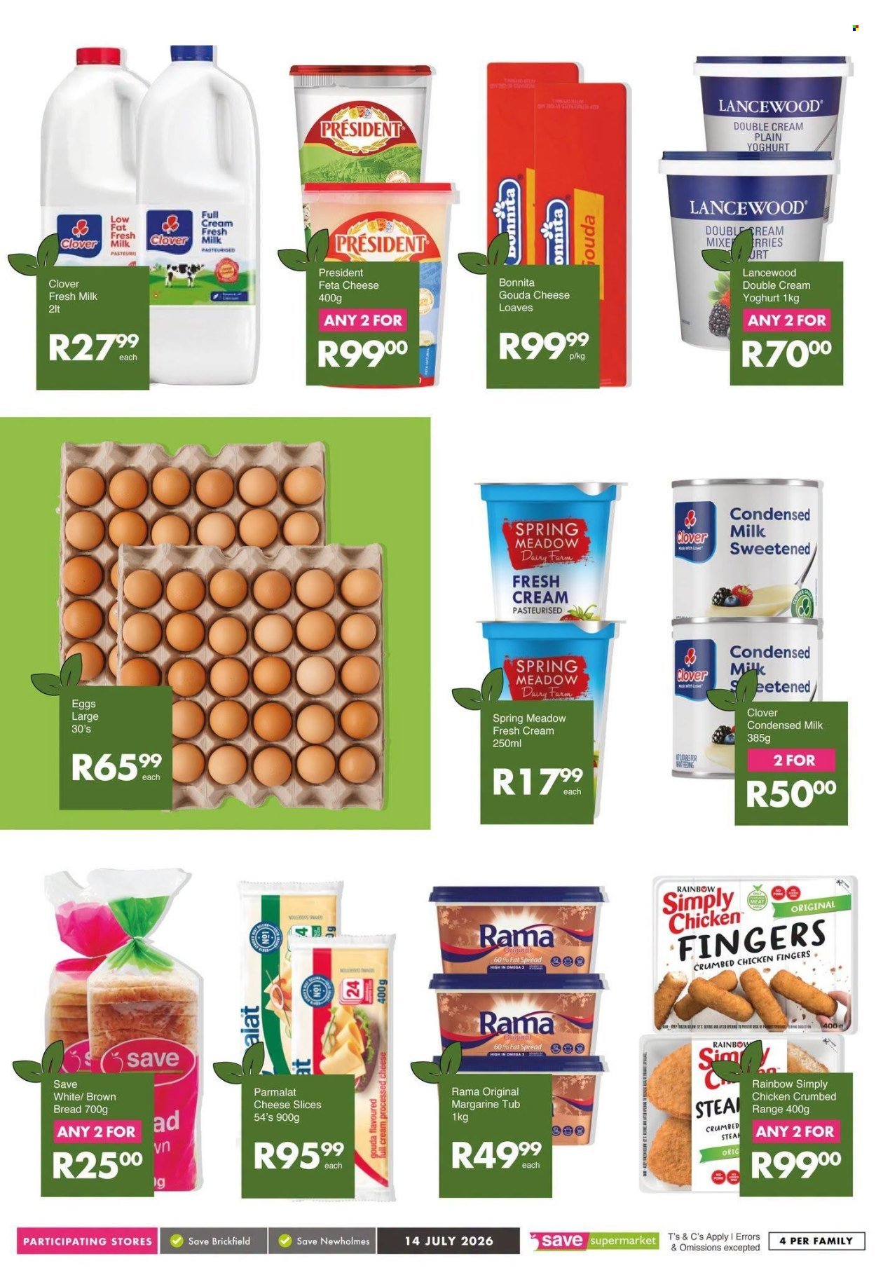 SAVE specials - From Tuesday 14 Jul 2026