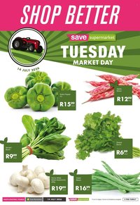 SAVE specials - From Tuesday 14 Jul 2026