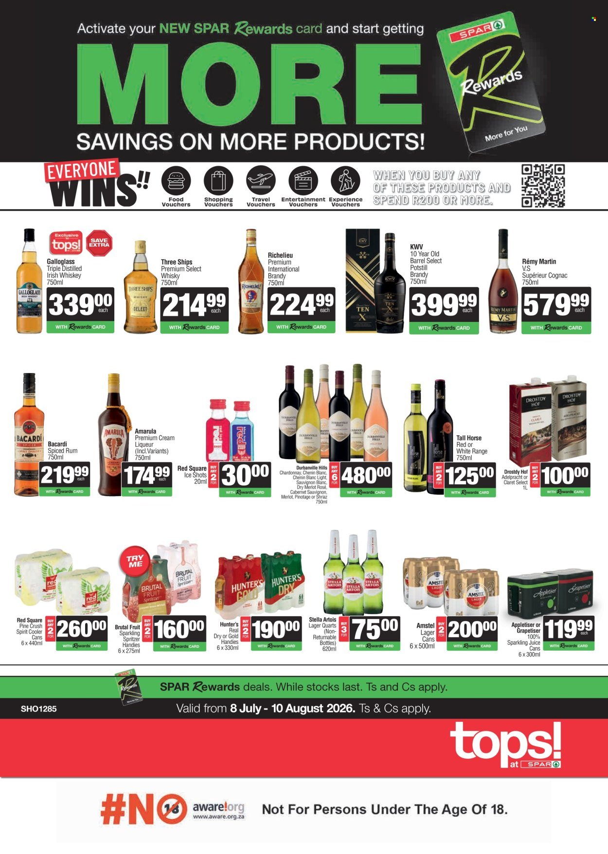 TOPS AT SPAR specials - Specials