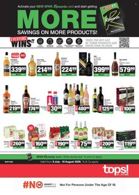 TOPS AT SPAR specials - Specials