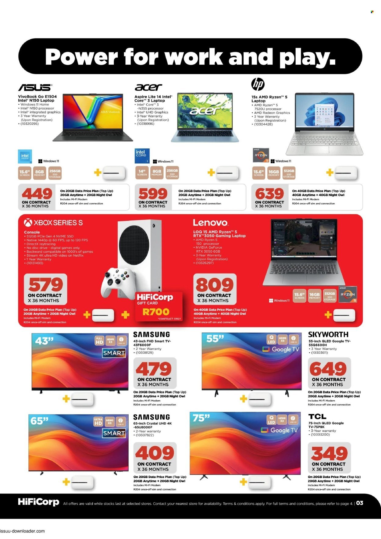 HIFI CORP specials - From Tuesday 9 Jun 2026