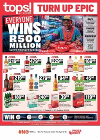 TOPS AT SPAR specials - Zio Liquor Specials