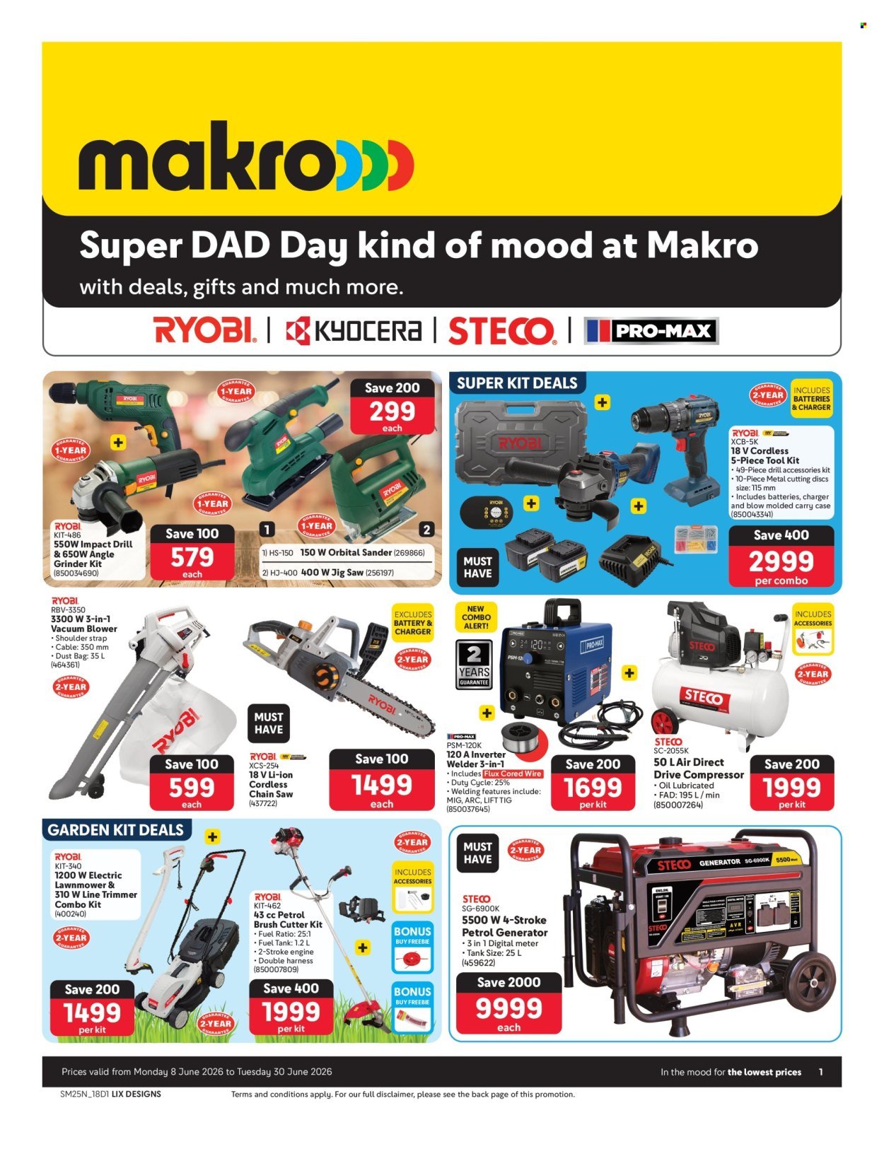 MAKRO specials - Ryobi