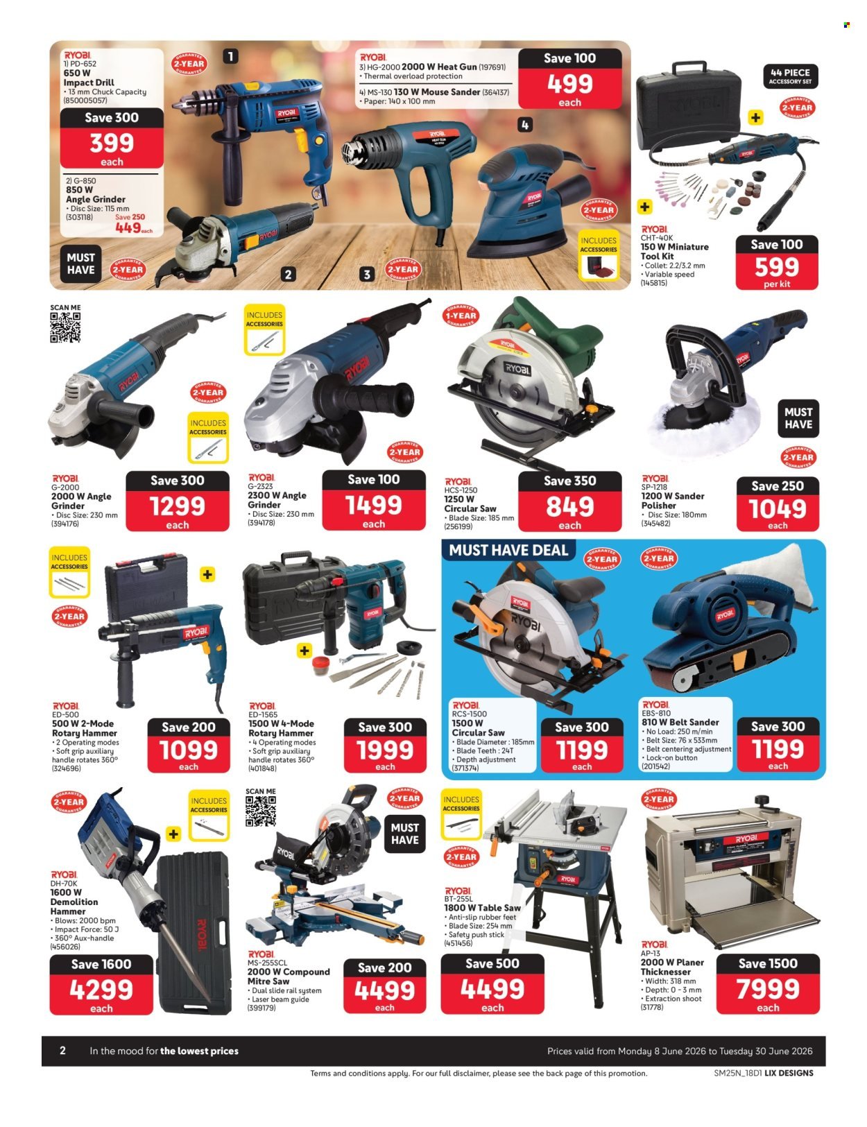 MAKRO specials - Ryobi