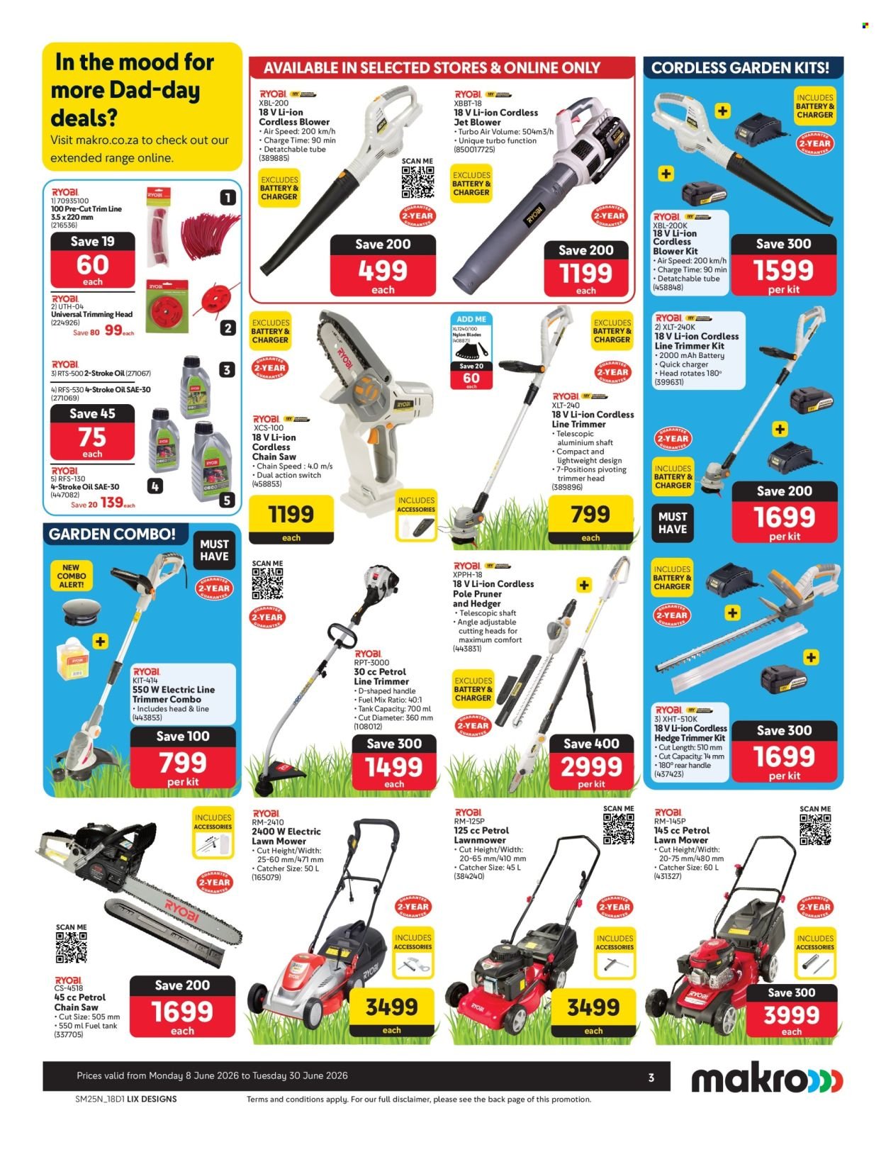 MAKRO specials - Ryobi