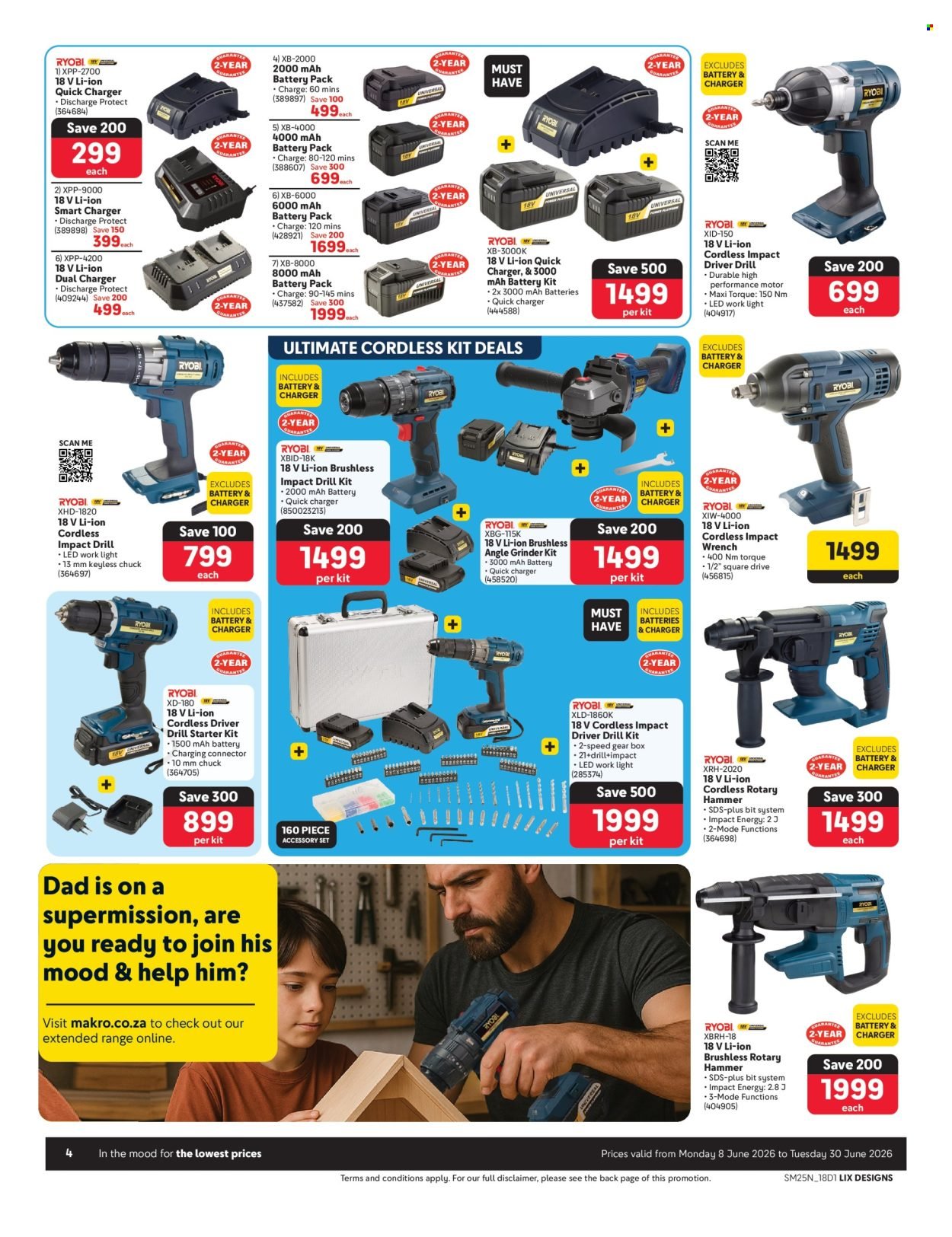 MAKRO specials - Ryobi