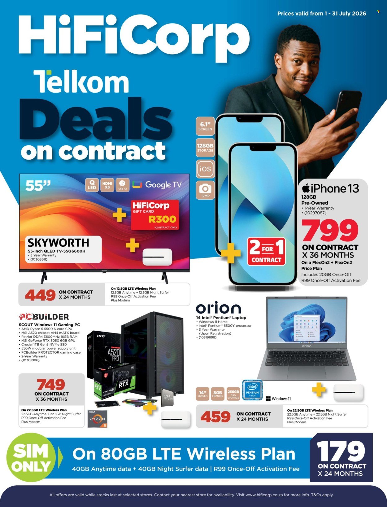 HIFI CORP specials - From Wednesday 1 Jul 2026