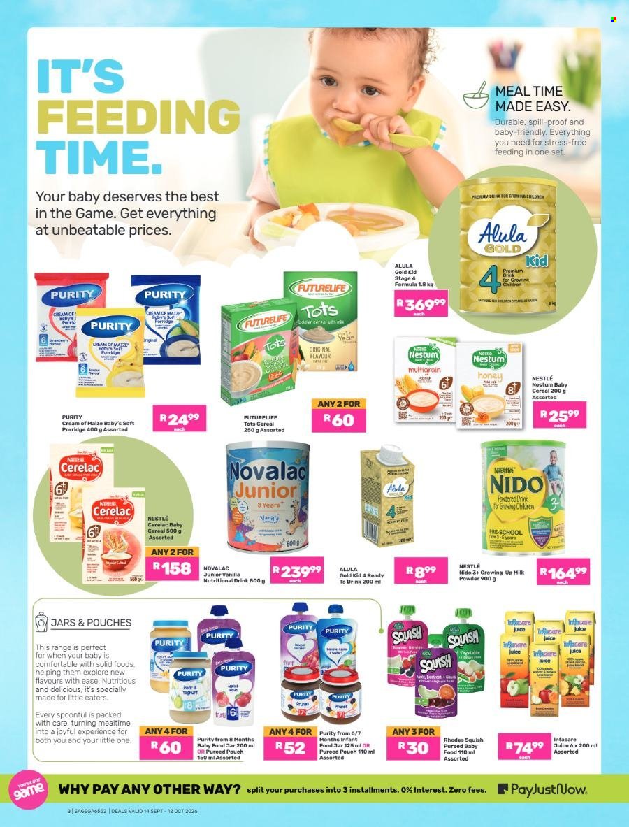 GAME specials - Big Deals For Little Beginnings