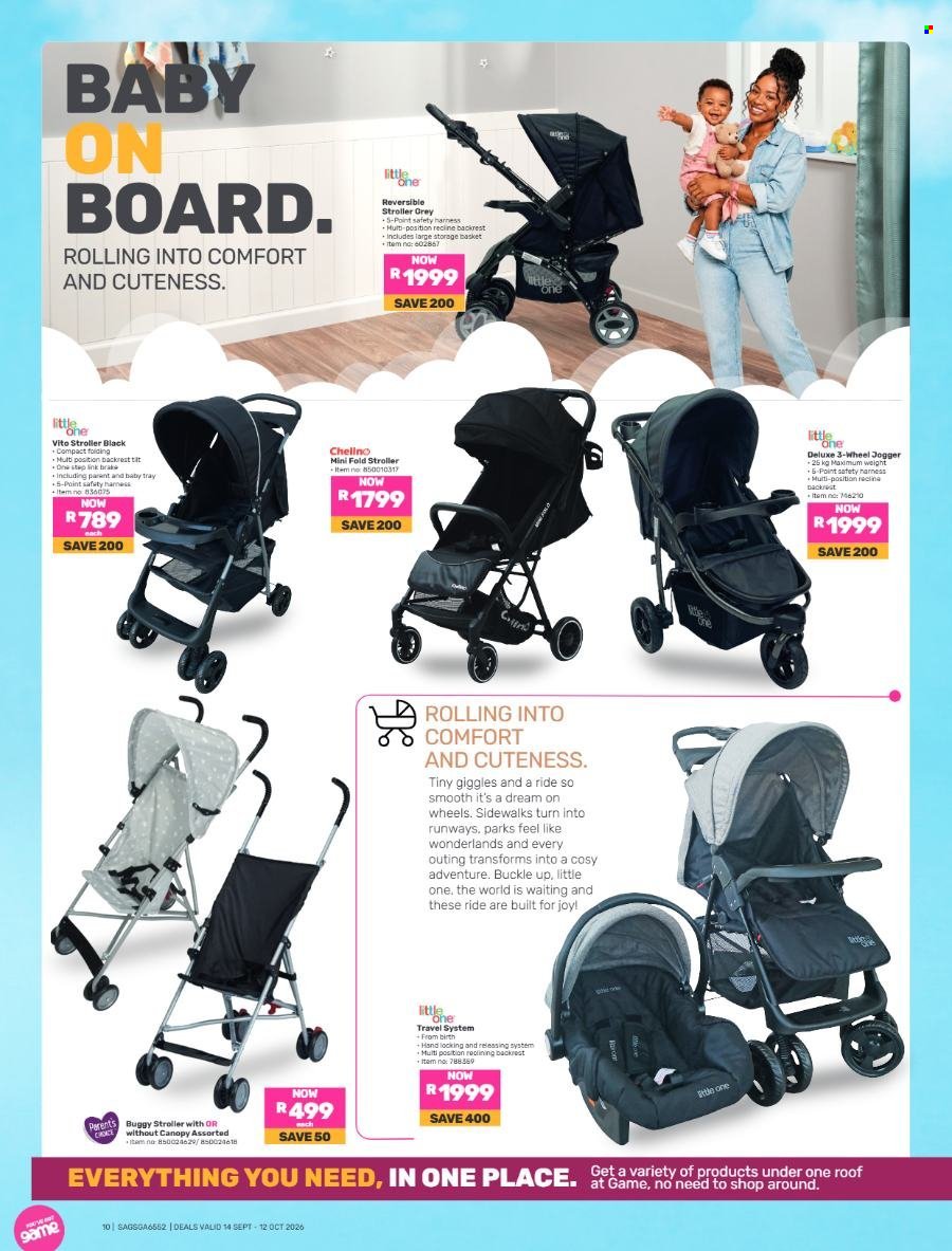 GAME specials - Big Deals For Little Beginnings