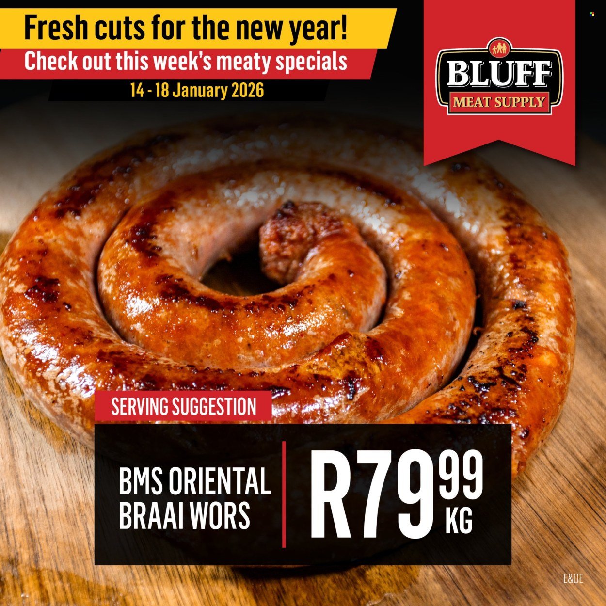 BLUFF MEAT SUPPLY specials - From Wednesday 14 Jan 2026 (2026-01-14 - 2026-01-18) | 6