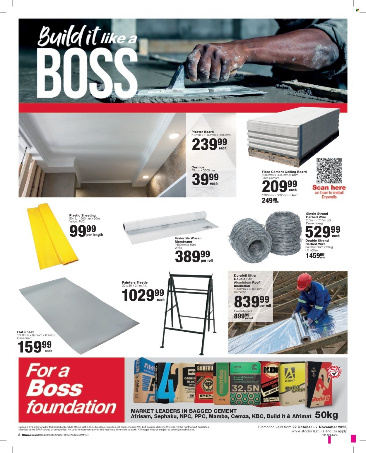 BUILD IT specials - From Thursday 22 Oct 2026