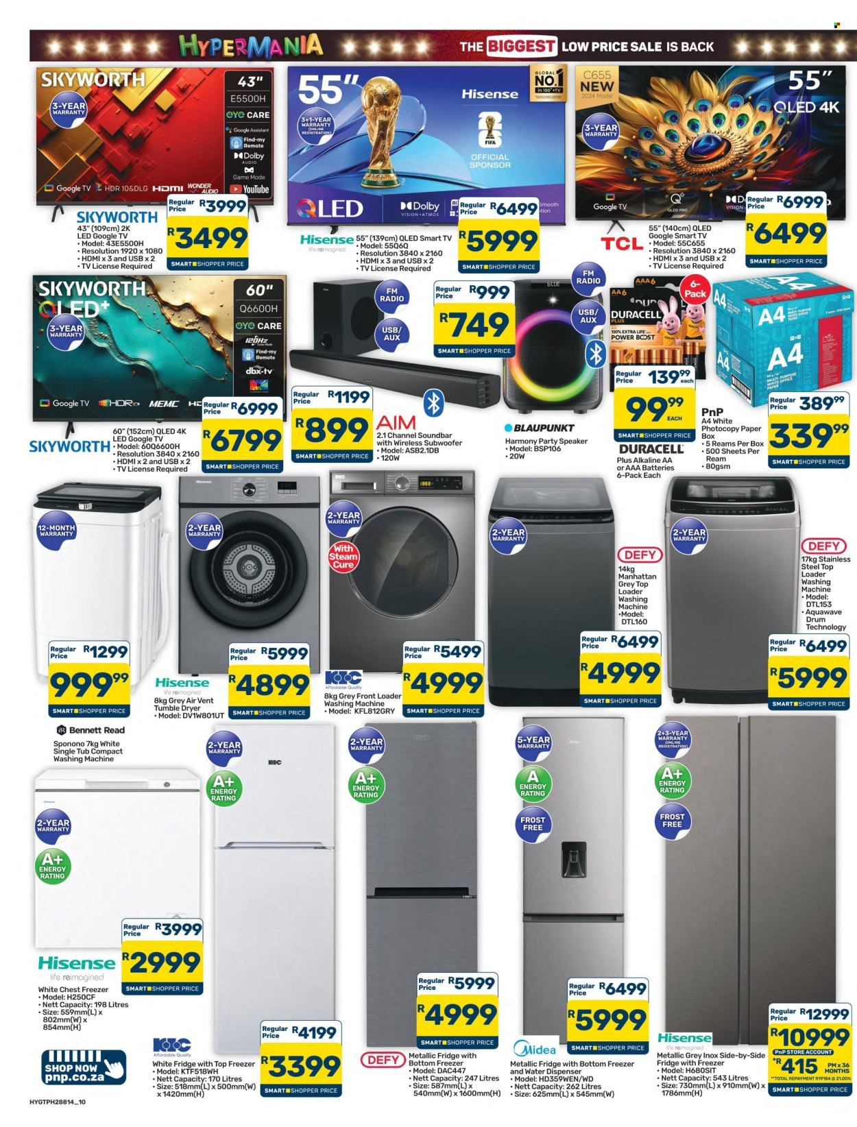 PICK N PAY specials - Hypermarket Specials