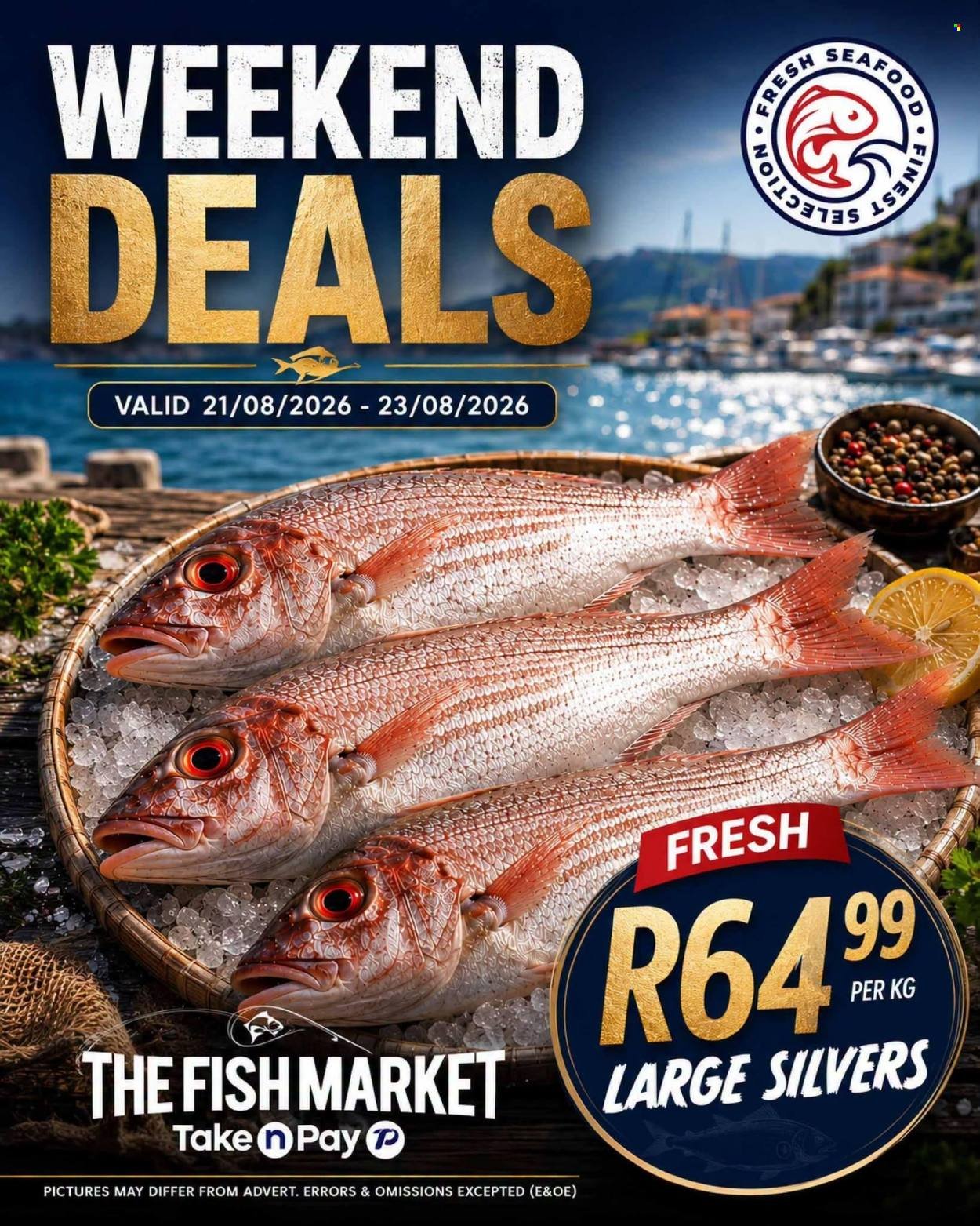 TAKE N PAY specials - From Friday 21 Aug 2026