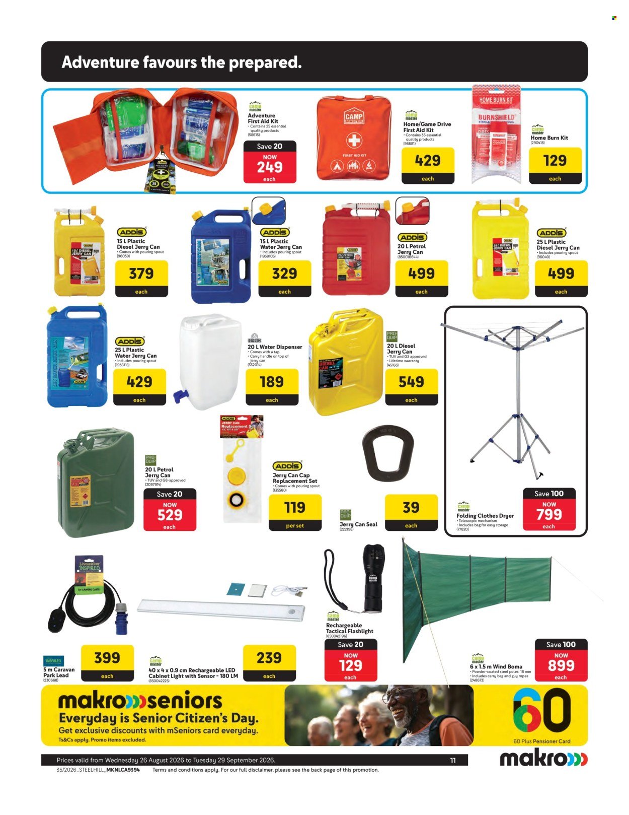 MAKRO specials - Spring into camping savings