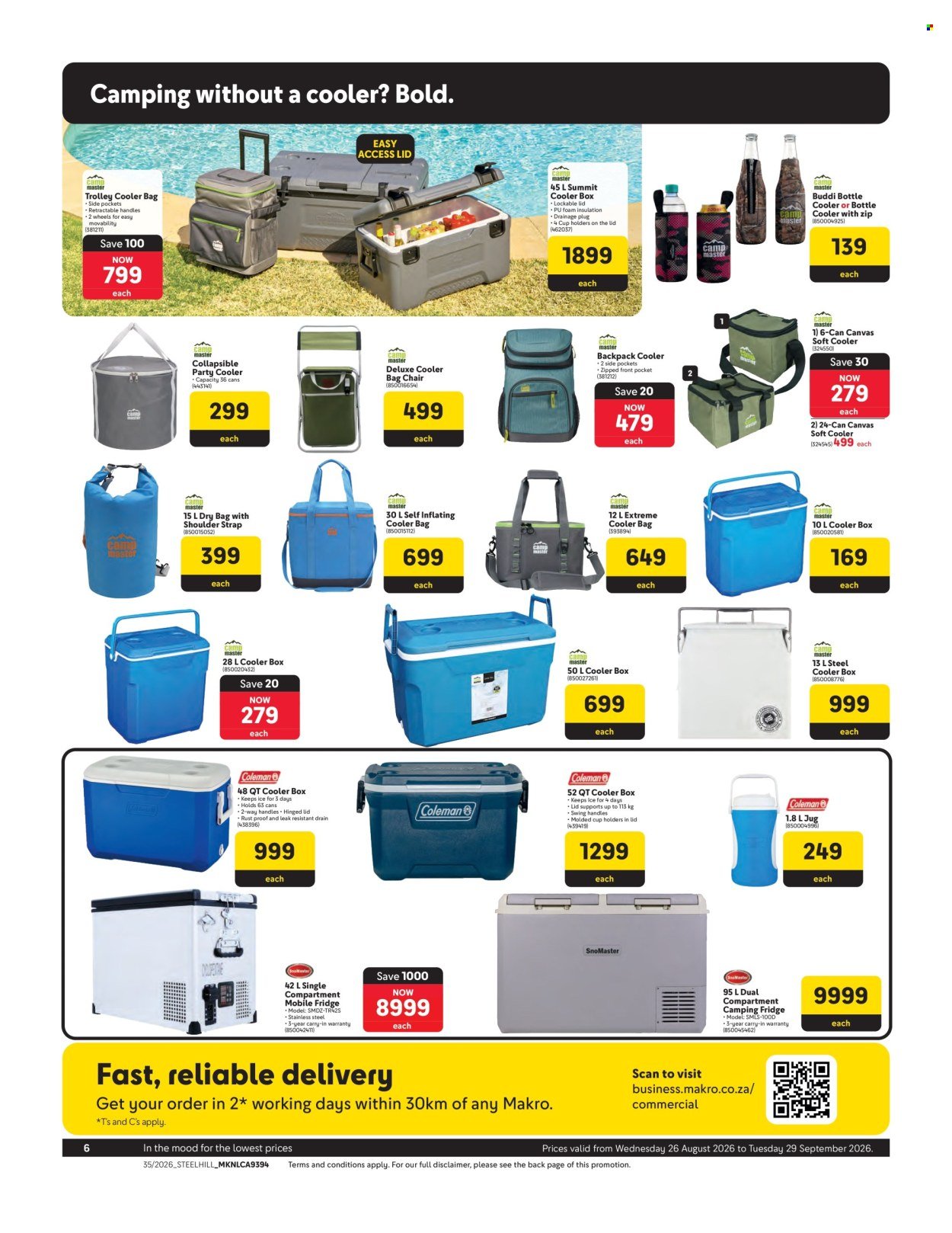 MAKRO specials - Spring into camping savings