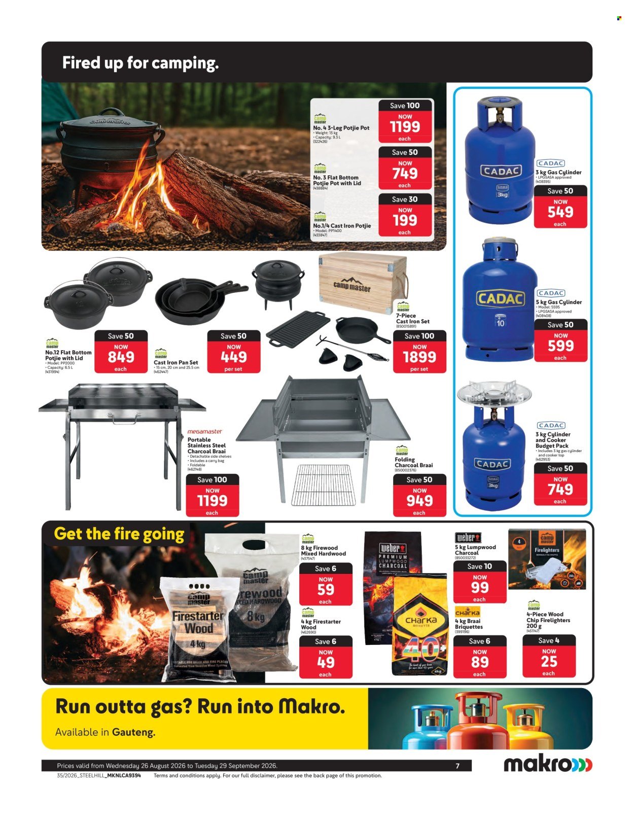 MAKRO specials - Spring into camping savings