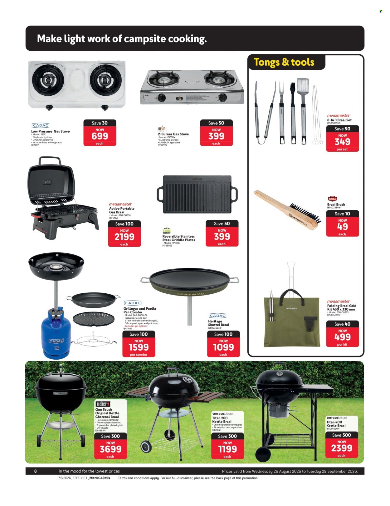MAKRO specials - Spring into camping savings