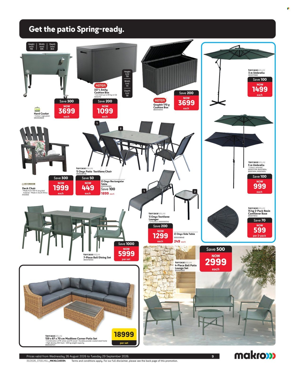 MAKRO specials - Spring into camping savings