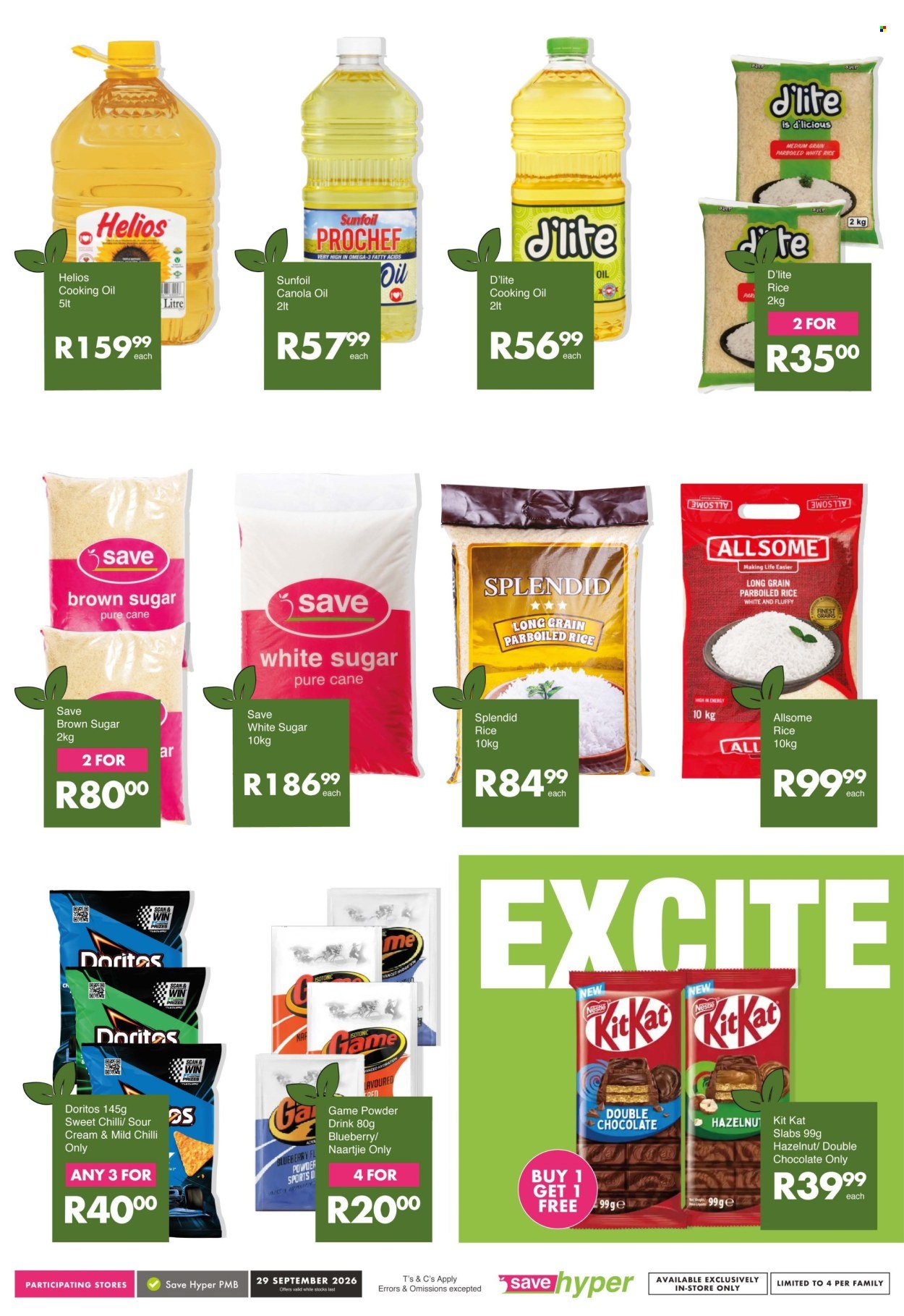 SAVE specials - From Tuesday 29 Sept 2026