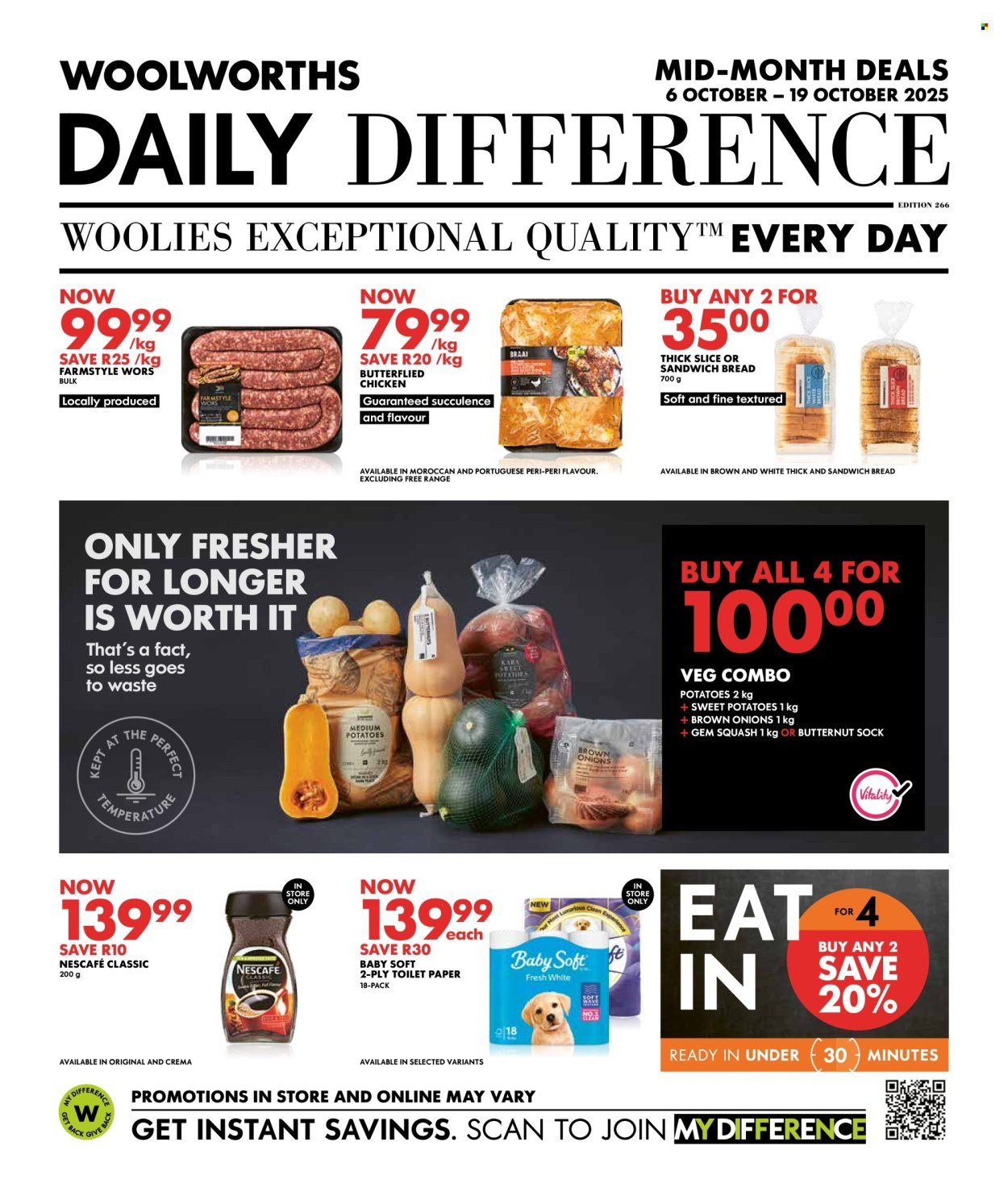 WOOLWORTHS specials - Daily Difference (2025-10-06 - 2025-10-19) | 1