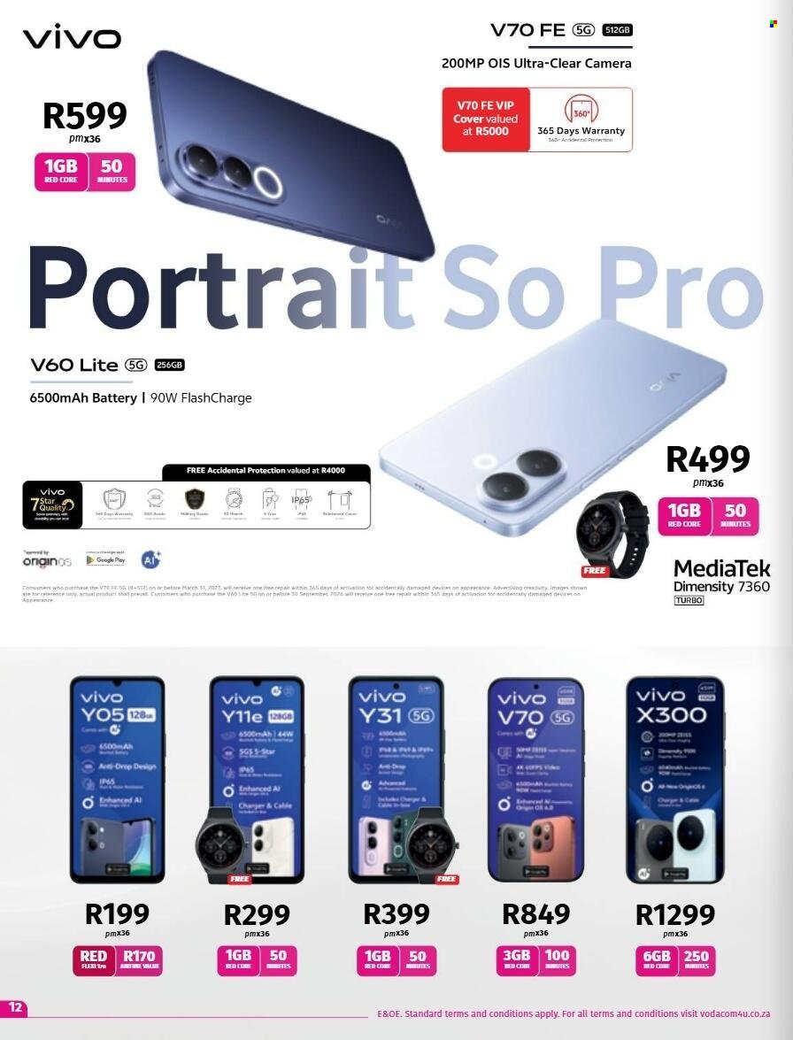 VODACOM specials - From Friday 7 Aug 2026