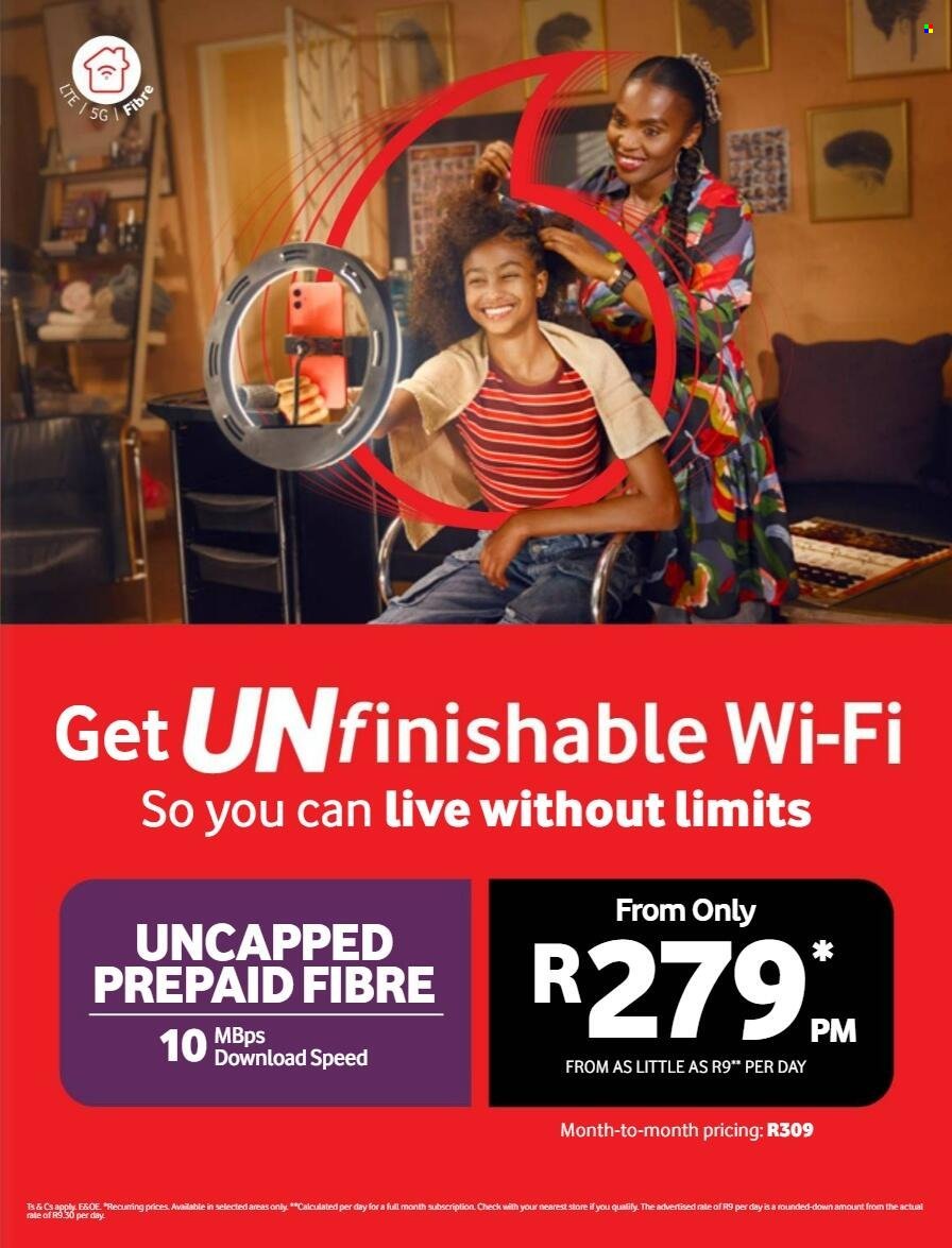 VODACOM specials - From Friday 7 Aug 2026