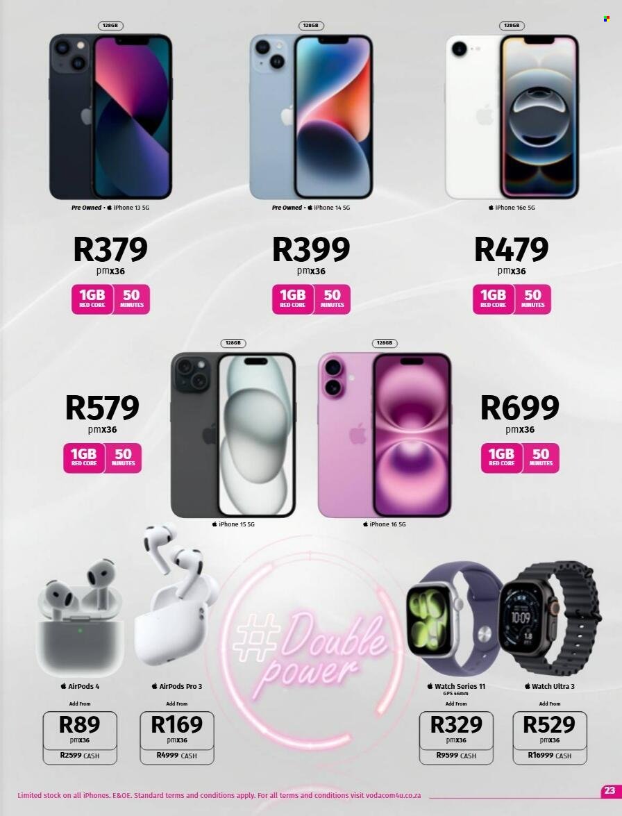 VODACOM specials - From Friday 7 Aug 2026