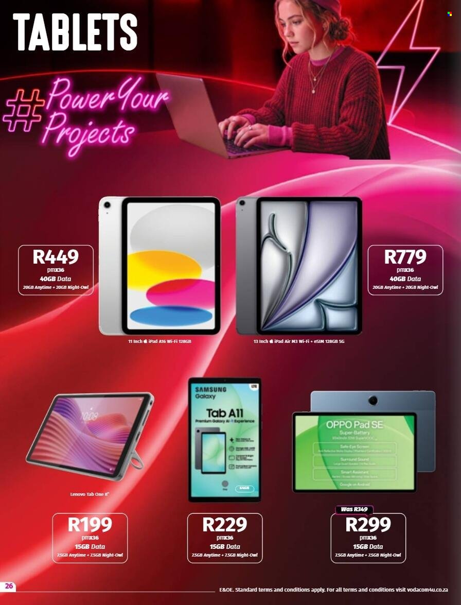 VODACOM specials - From Friday 7 Aug 2026
