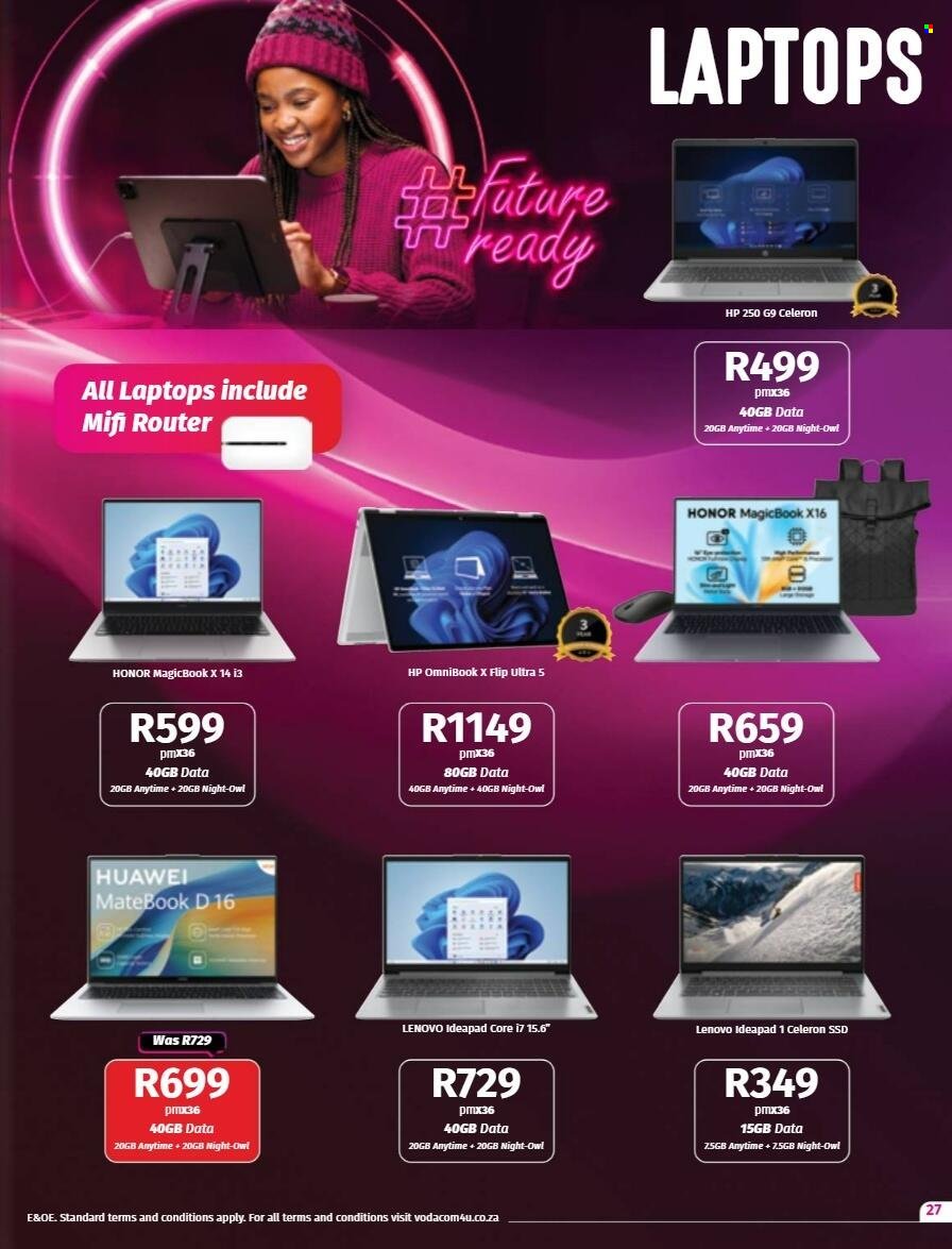 VODACOM specials - From Friday 7 Aug 2026