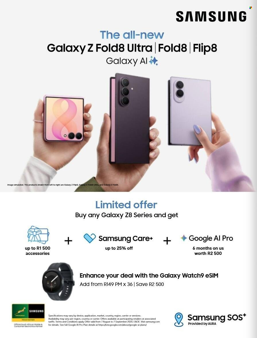 VODACOM specials - From Friday 7 Aug 2026