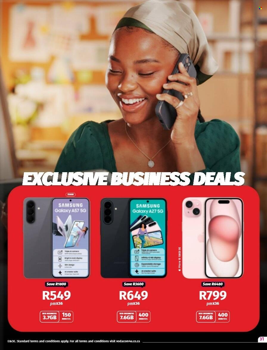 VODACOM specials - From Friday 7 Aug 2026