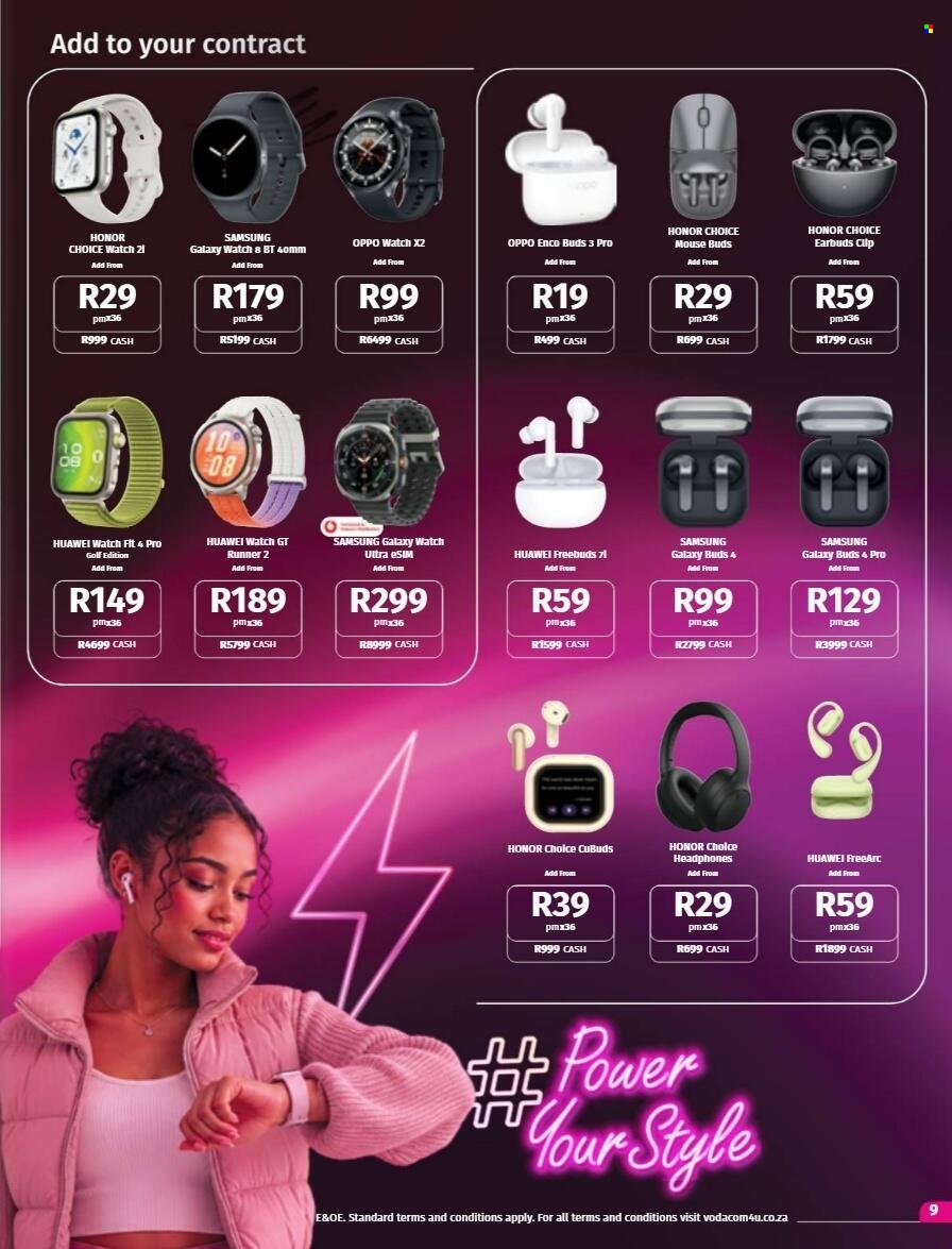 VODACOM specials - From Friday 7 Aug 2026